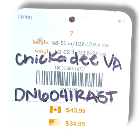 Gymboree Girl's size 7 Indigo Dye Jeggings - Picture 4 of 7